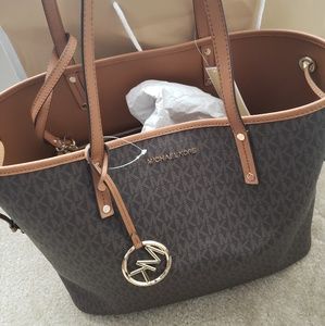 MK Jet Set Travel bag and matching wallet